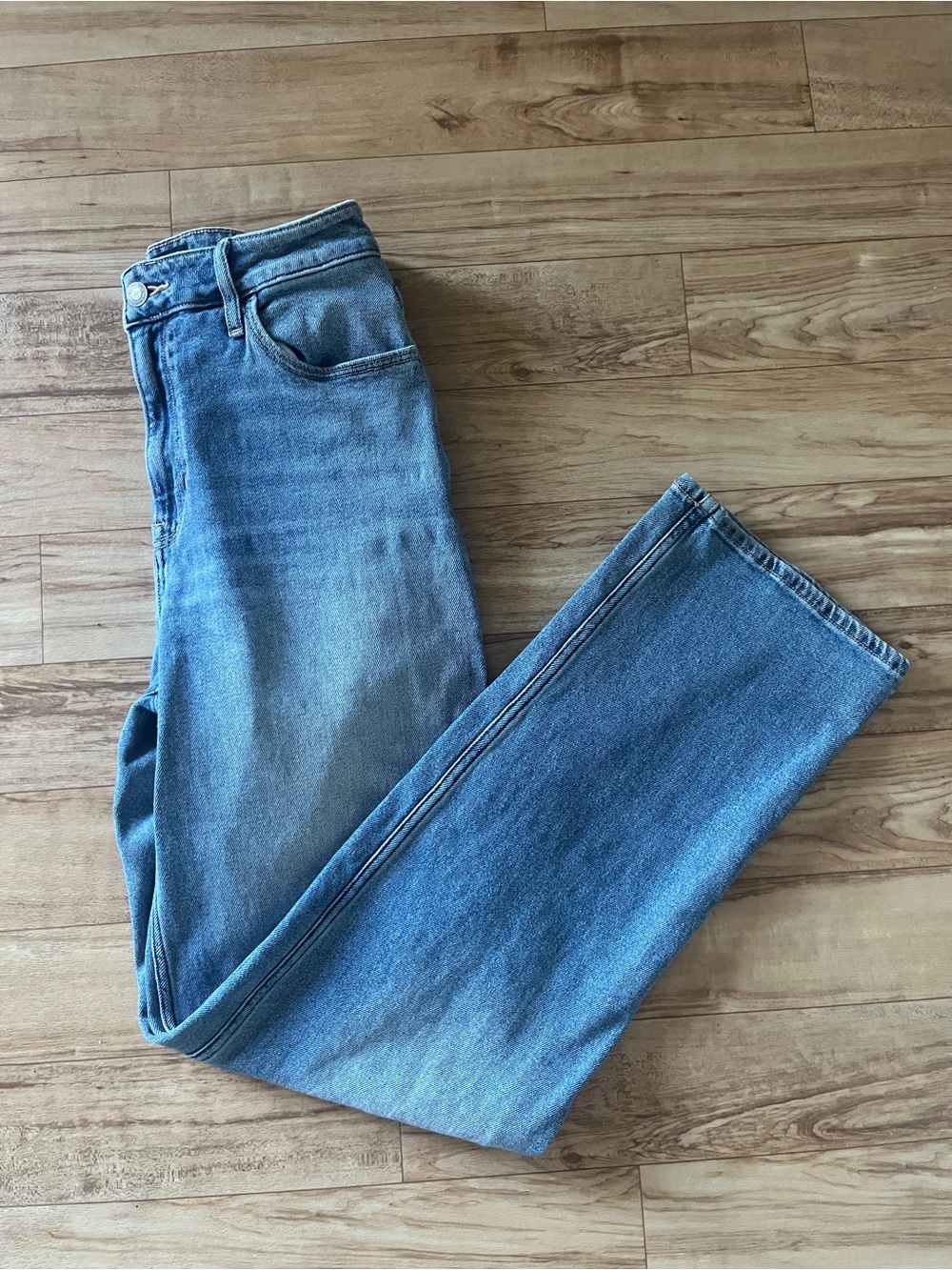 Hollister high rise dad jean